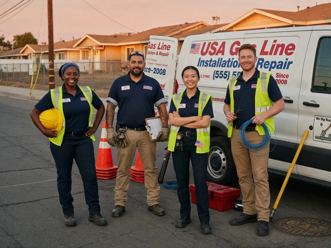 Gas Line Installation company in Mcleansboro, IL